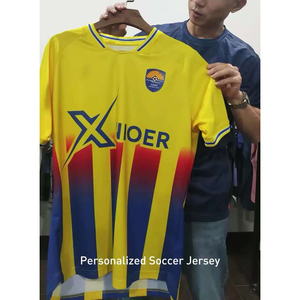 Camiseta de fútbol Reversible de secado rápido para niños, uniforme de entrenamiento personalizado para jóvenes, conjunto de manga corta de corte automatizado, nombre de sublimación - Product Image 6