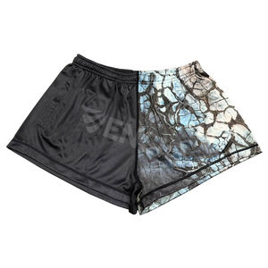 Short Rugby Footy Homme Nouveau Designer Personnalisé Sublimation Short Unisexe Avec Poches Short Rugby 100% Polyester - Product Image 2