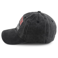 Gorra de béisbol con logotipo bordado 3D personalizada de primera calidad, gorra de papá estructurada personalizada de 6 paneles con hebilla de botón ajustable, gorra deportiva para hombres