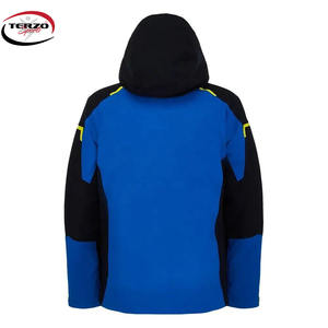 High Quality Technical Winter Windbreaker <b>Jacket</b> <b>Men</b> Custom Waterproof Breathable Woolen Fabric Made High Street Lightweight - Product Image 2