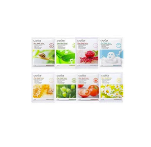 SADOER Orgánica Tamaño de viaje Hoja de cuidado de la piel facial Mascarilla 12/15PCs Hidratante Radiance Boost Calmante Hidratante Todo Tipo de Piel - Product Image 1