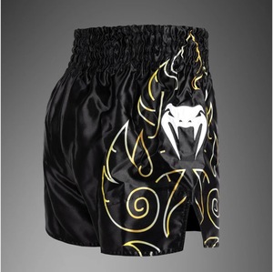 กางเกงมวย MMA และมวยไทย คุณภาพสูง ขายส่ง ผลิตจากโพลีเอสเตอร์ 100% ระบายอากาศ แห้งเร็ว น้ำหนักเบา ปรับแต่งได้ - Product Image 6