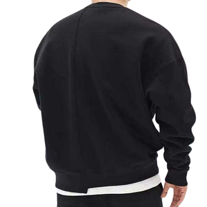 Sudadera Personalizada con Cuello Redondo para Hombre, Talla Grande, de Primera Calidad, de Algodón y Felpa, Cálida, Cómoda, Informal, Estilo Urbano - Product Image 3