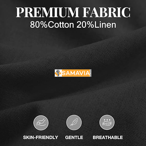 SAMAVIA 100 Percent Cotton Bermuda <b>Shorts</b> for <b>Men</b> Breathable Combed Fabric Lightweight Casual Bottoms RTS USA <b>UK</b> Summer Style - Product Image 5