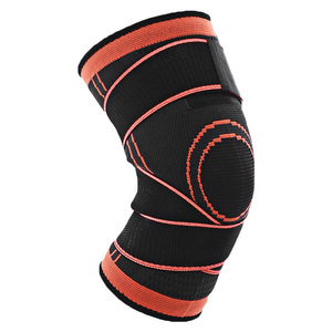 Adjustable Custom Weightlifting Sports Heavy Duty <b>Knee</b> Wraps With <b>Elastic</b> <b>Support</b> Gym <b>Knee</b> Wraps - Product Image 1