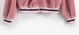 เสื้อโค้ทขนเทียมสำหรับผู้หญิงแจ็กเก็ตมีฮู้ดแบบลำลองทรงหลวมหนาแขนค้างคาวให้ความอบอุ่นสำหรับสตรีทแวร์ขนาดพิเศษตาม100% - Product Image 3