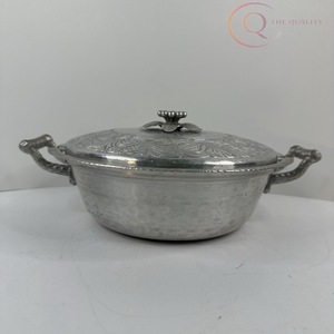 Cacerola de Acero Inoxidable con Acabado Premium para Mesa de Comedor |   Elegante, Práctico, Almacenamiento de Alimentos, Ecológico, Antiadherente, Duradero - Product Image 6
