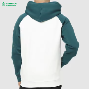 Unisex Street Style Winter Zipper Hoodie 100% Cotton Fleece/French Terry Solid Plus Size Hooded Collar Quick Dry & Breathable - Product Image 2
