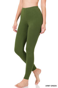 2023 Leggings de Yoga taille haute sur mesure pour femmes coton doux pleine longueur Fitness porter Long tissu tricoté - Product Image 3