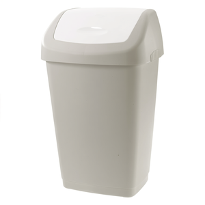 Pattumiera (25Lt) con tapa basculante AURORA Tortora 8101384ACE - Product Image 2
