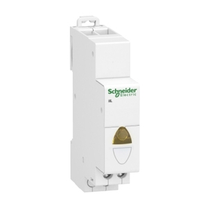 Per SCHNEIDER ELECTRIC Acti9 IIL Indicatore LED Singolo Luce Gialla 12-48 Vac/DC - Product Image 1