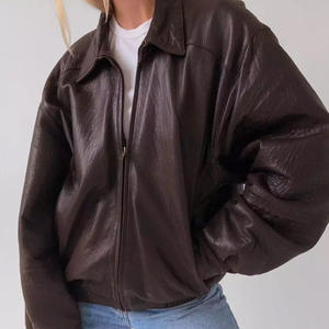 Vestes en cuir pour femmes sur mesure, vestes en cuir de haute qualité pour femmes, vestes en cuir tendance, prix bas, best-seller - Product Image 1