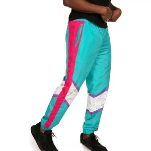 Wholesale Unisex Solid Colorful Tracksuit Two-Piece Sets Winter Nylon Casual Trendy High Street Matching Windbreaker Set - Product Image 6