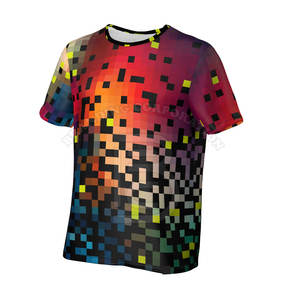 Camiseta de sublimación de ropa de calle para camisetas de algodón de calidad superior para Hombre Camisetas de tamaño personalizado - Product Image 2