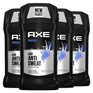AXE Déodorant anti-transpirant pour homme Phoenix 4PK 48H Protection contre la sueur et les odeurs pour une fraîcheur longue durée, menthe écrasée 2.7 oz - Product Image 3