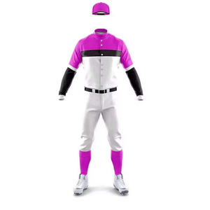 Uniformes de Béisbol Personalizados, Transpirables, Tallas Grandes, Diseño de Tela, Sublimación de Todas las Series, 100% Algodón, Secado Rápido - Product Image 3