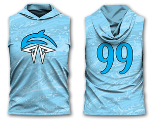 Drapeau personnalisé Football 7v7 Compression Maillots À Capuche Pour Jeunes Et Adultes Drapeau Football 7 sur 7 Uniformes - Product Image 1