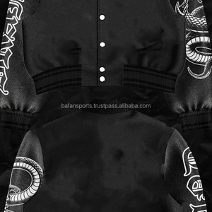 Chaquetas Letterman Varsity personalizadas Cuerpo de lana Mangas de cuero genuino Ropa de invierno Chaqueta elegante y elegante para hombre - Product Image 4