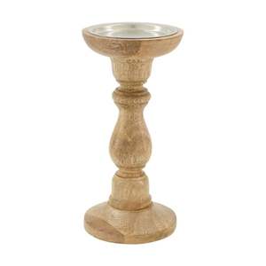 Bougeoir en bois en spirale unique prix d'usine vente à chaud bougeoir en bois de haute qualité bougeoir de mariage fait Design moderne - Product Image 3