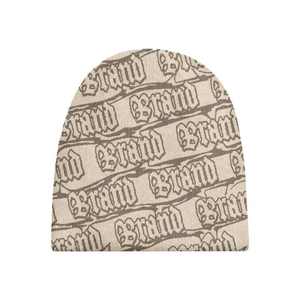 Gran oferta de alta calidad, gorro acanalado de algodón 100% Unisex, gorro de punto de invierno cálido personalizable con bordado 3D para viajes - Product Image 2