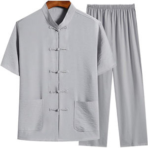 Buena calidad logotipo personalizado Unisex artes marciales desgaste equipo algodón Casual ligero secado rápido Kung Fu trajes y uniforme - Product Image 3