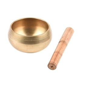 Bol chantant en laiton spirituel le plus vendu pour la méditation guidée et le nettoyage de l'aura disponible à un prix abordable - Product Image 3