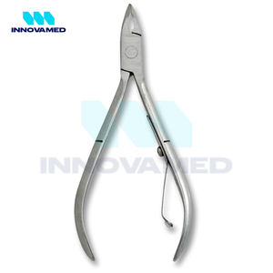 Pince à cuticules incurvée en acier inoxydable de qualité supérieure, best-seller, prix de gros, professionnelle, durable, ouverture large, salon - Product Image 2