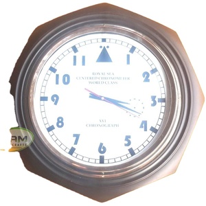 Reloj de pared de madera hecho a mano con diseño antiguo / Reloj de pared de madera hecho a mano de nuevo diseño - Product Image 1