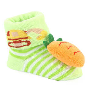 Newborn <b>Booties</b> - Green - Product Image 1