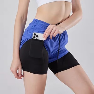 Shorts de Yoga Sin Costuras para Mujer al por Mayor, Cintura Alta, Efecto Push-Up, Transpirables, para Fitness, Entrenamiento, Gimnasio y Deportes - Product Image 6