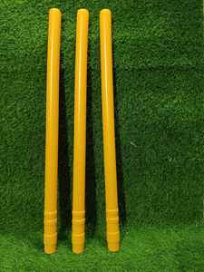 Juego Completo de Cricket de PVC Plástico con 3 Stumps y 1 Bate, Tamaño Estándar, Empaque Personalizado - Product Image 3