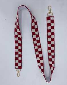 Correa de guitarra con cuentas de semillas hechas a mano acrílicas de moda de lujo para bolso, monedero, cordón de teléfono móvil de tamaño personalizado y abalorio de accesorio - Product Image 4