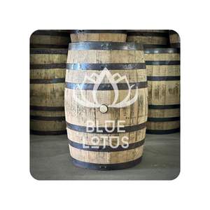 VENTE FLASH Baril en bois de lotus bleu 2025 Baril rustique pour restaurant - Product Image 1