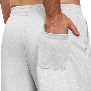 กางเกงสเวตเตอร์ถักตรงลายทางสำหรับผู้ชายกางเกงวอร์มแนวสตรีทแวร์ขากันลมลายทางแบบกำหนดเอง - Product Image 4