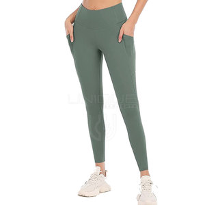 Venta al por mayor nuevo estilo Venta caliente hecho de fábrica Leggings de las mujeres Precio bajo Trending Style Scrunch Butt Leggings para las mujeres - Product Image 5