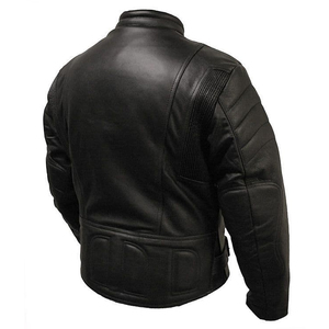 Chaqueta de Motociclista de Cuero Impermeable para Hombre, Tallas Grandes, Hechas a Medida, Chaqueta de Carreras para Todas las Estaciones - Product Image 5