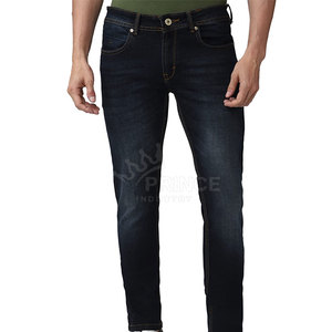 Hot Sale New Fashion Men's <b>Jeans</b> Pant Casual High <b>Street</b> Style with Mid Waist 100% Cotton Lightweight Top Sale <b>Low</b> MOQ - Product Image 1