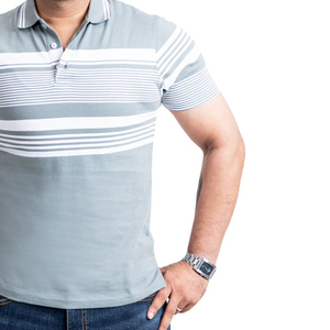 Venta al por mayor de alta calidad llano Casual Golf logotipo personalizado bordado Polo Simple para los hombres precio barato personalizado - Product Image 5