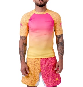 <b>Men</b> High Quality UPF50+ UV Sun Shirts MMA Rashguard by Edge Force Sportswear - Product Image 1