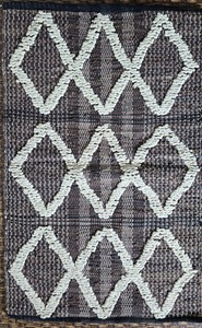 Juegos de Alfombras Tejidas a Mano de Cuero y Algodón, Alfombras Lavables de Primera Calidad - Product Image 1