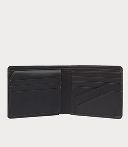 2025 portefeuille RFID léger de haute qualité pour hommes court longueur marron en cuir véritable Logo personnalisé pliable porte-carte Premium - Product Image 3