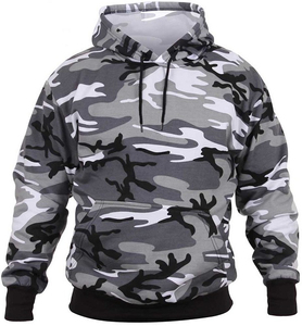 Sudadera con capucha de seguridad de camuflaje digital Sudadera con capucha de camuflaje para hombre Sudaderas con capucha de camuflaje - Product Image 1