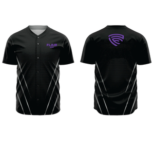 Ensemble de maillots de baseball personnalisés en gros, respirant, impression numérique, 100 % polyester, séchage rapide, évacuation de l'humidité, anti-UV - Product Image 4