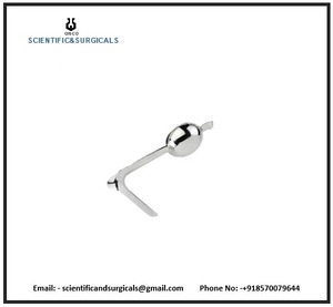 Espéculo ponderado manual de acero inoxidable de primera calidad AUVARD 220mm - Product Image 3