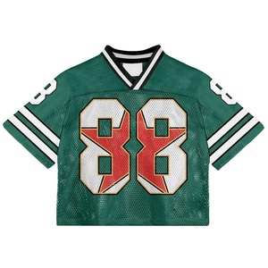 Vêtements de football américain personnalisés STITCHMODE Concevez sur mesure votre club d'équipe Vente en gros de maillots de fans de football américain noirs vierges - Product Image 6