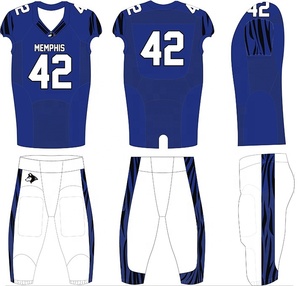 Camisetas de Fútbol Americano Sublimadas Personalizadas de la Mejor Calidad, Corte Ajustado, Diseños Personalizados, Impresión Sublimada de Secado Rápido - Product Image 6