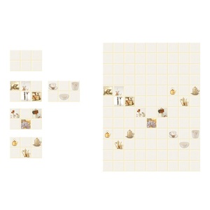 Carreau mural de premier choix en céramique émaillée résistante à la chaleur 30x45cm - Product Image 1