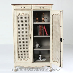 Mueble No. 7229 Diseño Moderno Madera con Puerta de Ratán Modificaciones Precio Económico - Product Image 4