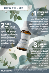 100% Pure Eucalyptus Essential <b>Oil</b> Eucalyptus Globulus Steam Distilled Wholesale Private Label OEM for <b>Diffuser</b> Sauna Steam Room - Product Image 5