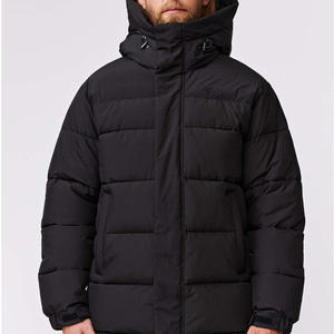 Classical Zipper Winter Special Puffer Jacket For Men Musthave Heavyweight <b>Quilted</b> Warm Insulated Jacket With Customize Logo - Product Image 1